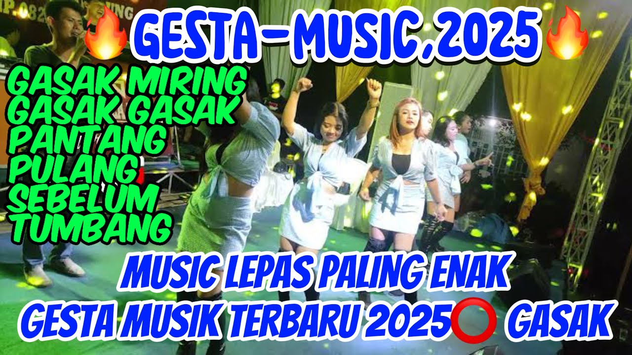 REMIX LAMPUNG TERBARU GESTA MUSIC 2025🔥MUSIC LEPAS FULLBASS PALING ENAK#gestamusik #ratuaudio #dj