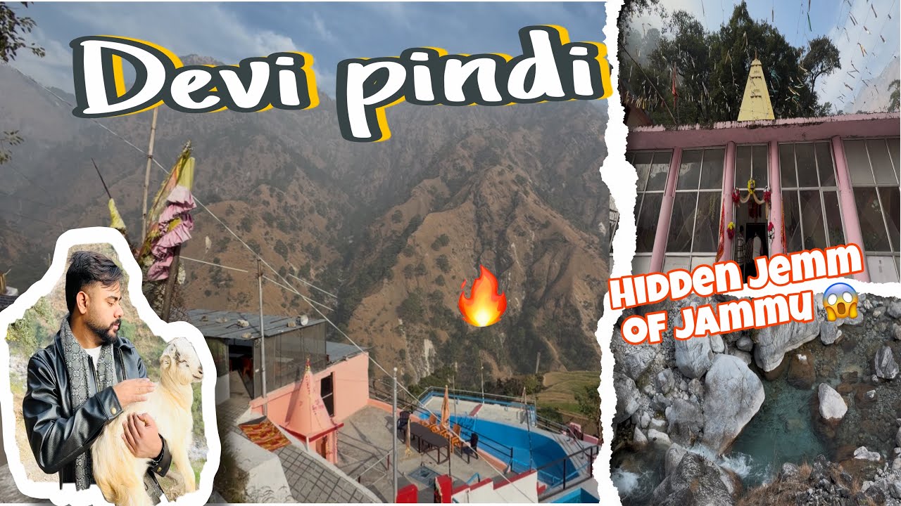    Devi pindi - Beautiful place near katra ||  exploring karta market 😍 || hidden jam of Jammu😱