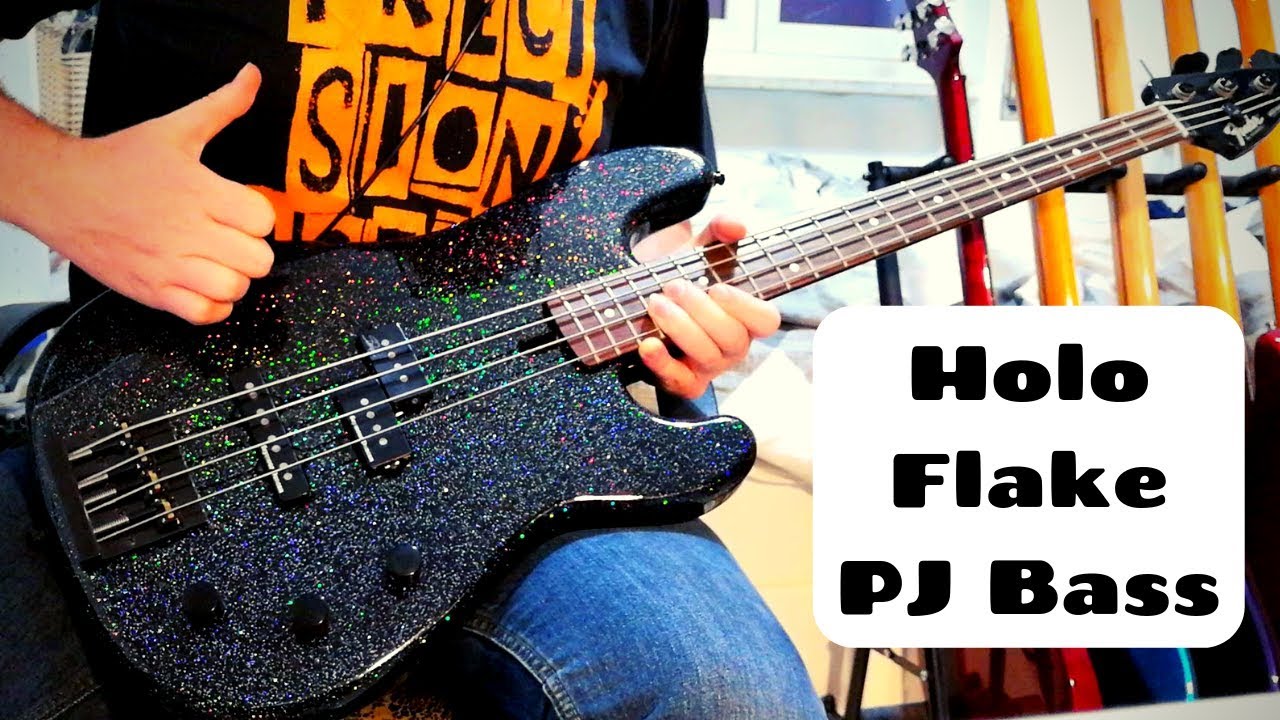 Warmoth Holo Flake PJ Bass