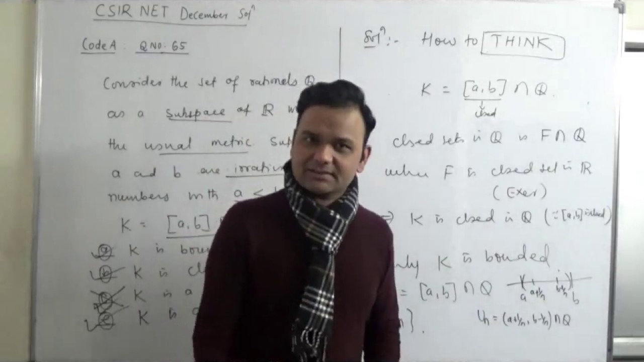 CSIR NET December 2017 Solution| Topology- Compactness | NBHM / NET / GATE / IITJAM/ TIFR...