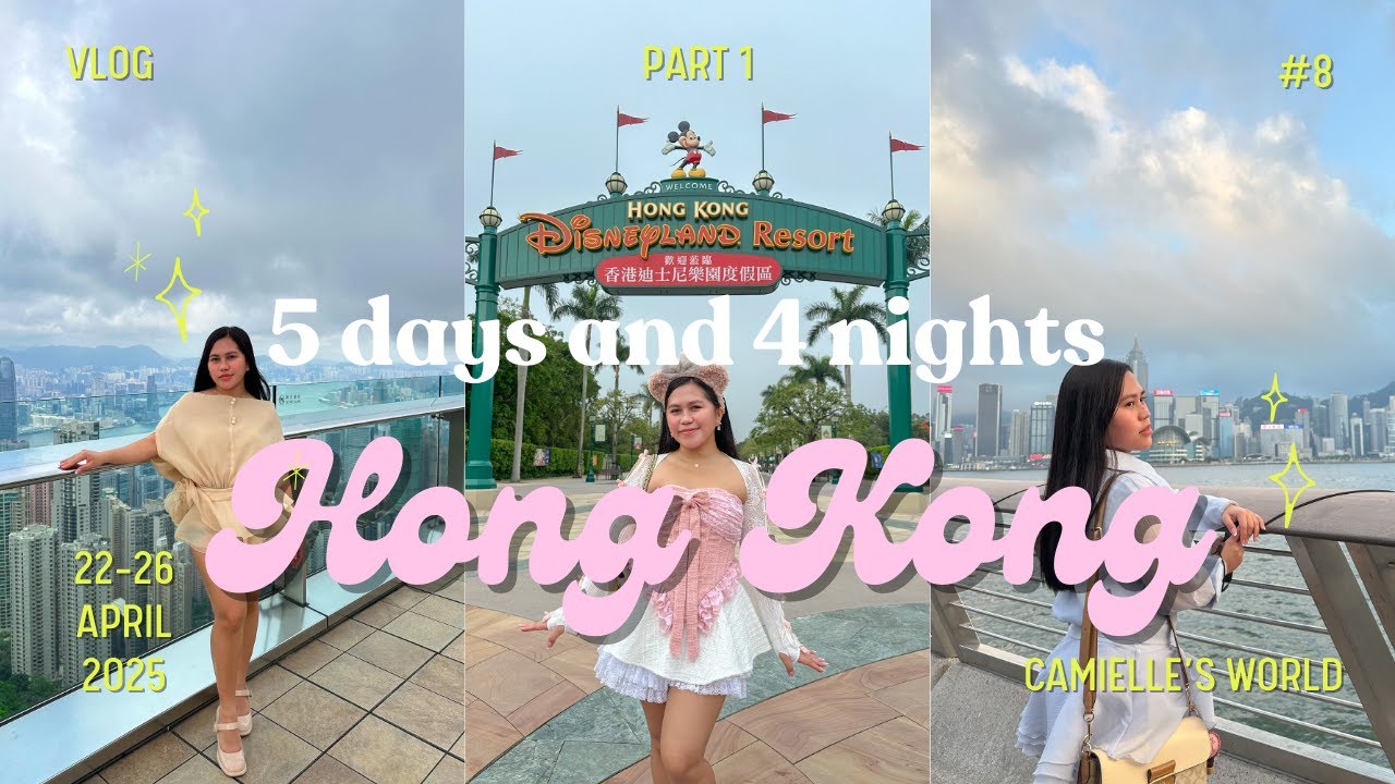Our first time in Hong Kong | part 1 | Tsim Sha Tsui and HK Disneyland