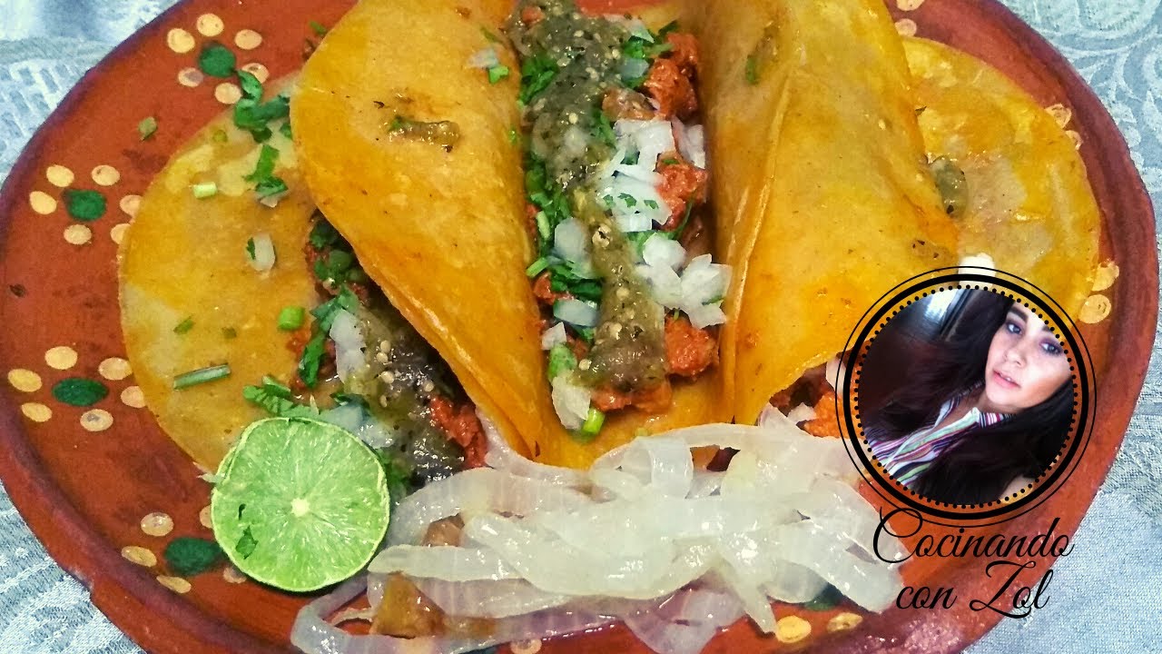 LOS MEJORES TACOS DE ADOBADA QUE PROBARAS, SUPER FACILES Y RICOS #COCINANDOCONZOL🌺