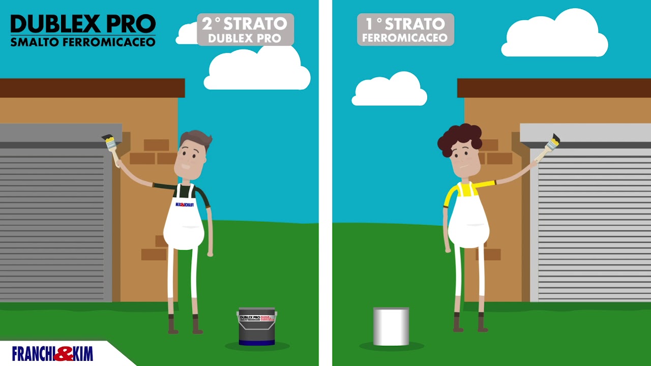 DUBLEX PRO - Diretto su lamiera zincata