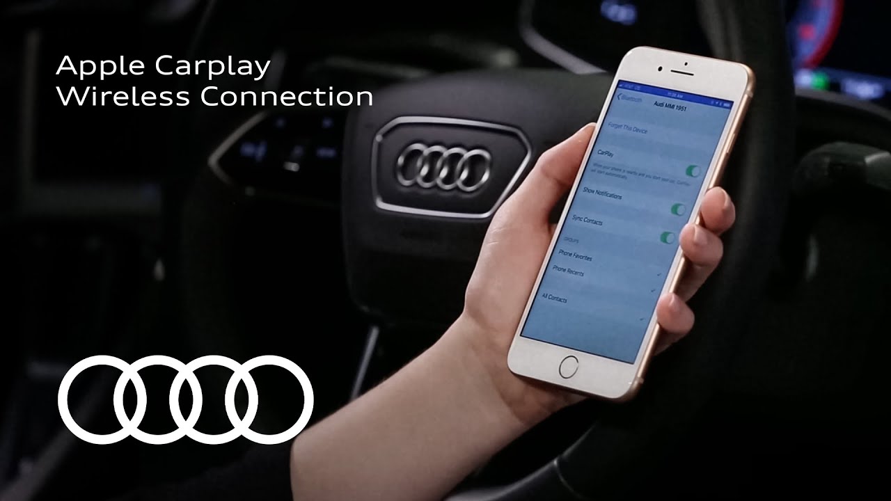 Техническое руководство Audi: беспроводное подключение Apple CarPlay