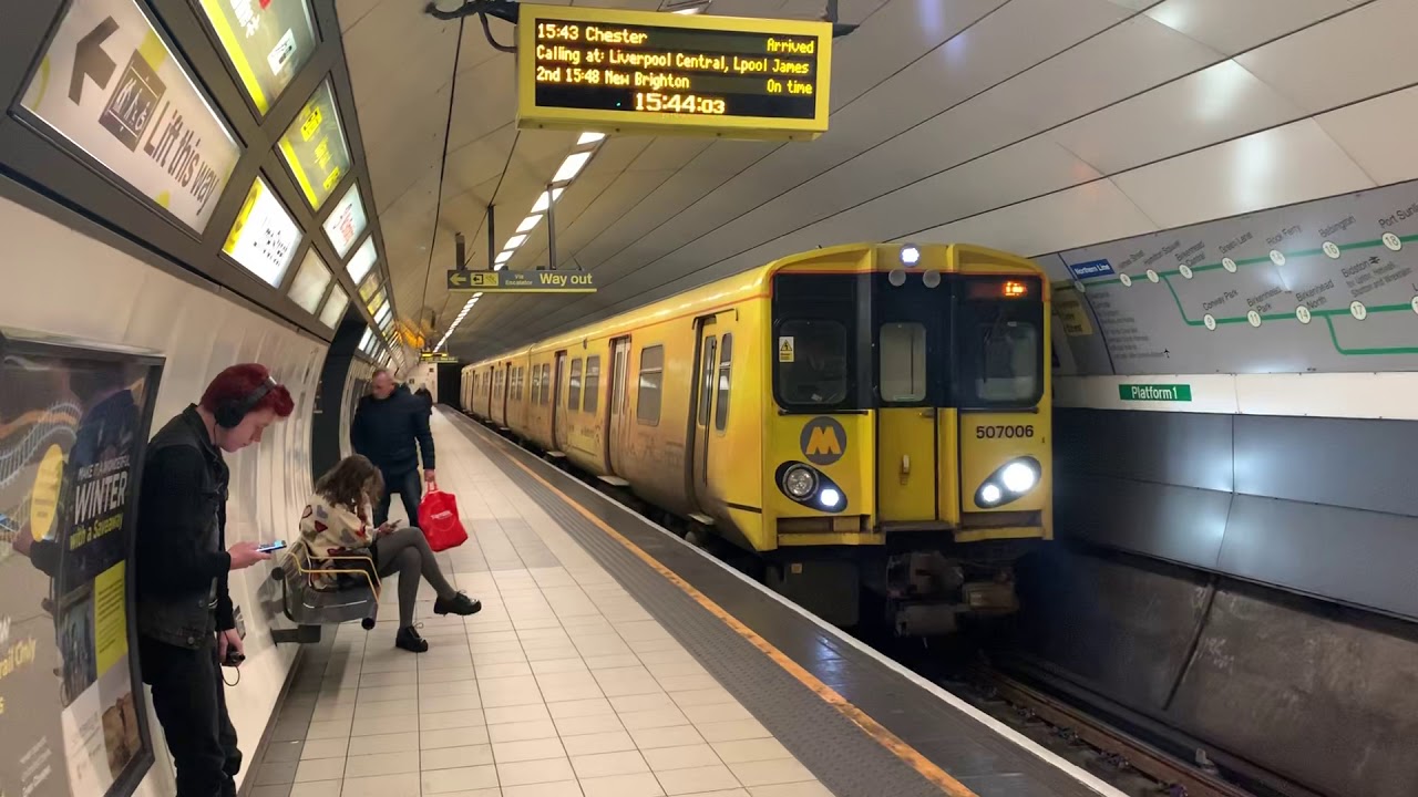 Merseyrail Class 507 006 Departing Liverpool Lime Street For Chester | MWL | 03/01/19