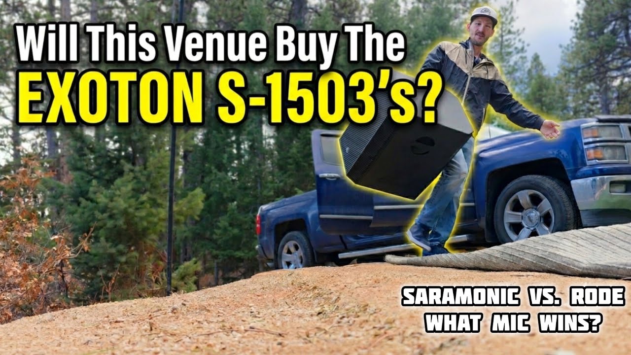 Dealing With Sound Ordinances | Showing A Venue Owner The Exoton S-1503's! 