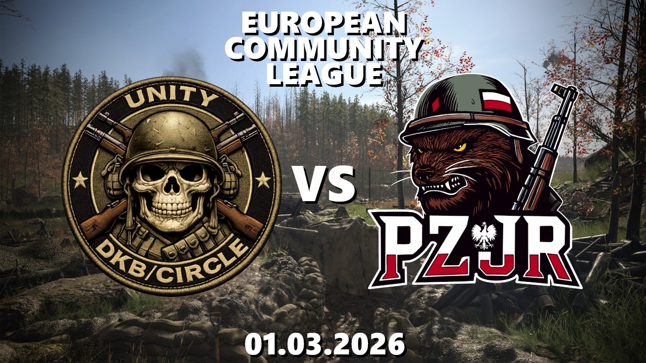 HELL LET LOOSE | ECL - PZJR vs UNITY | 01.03.2026