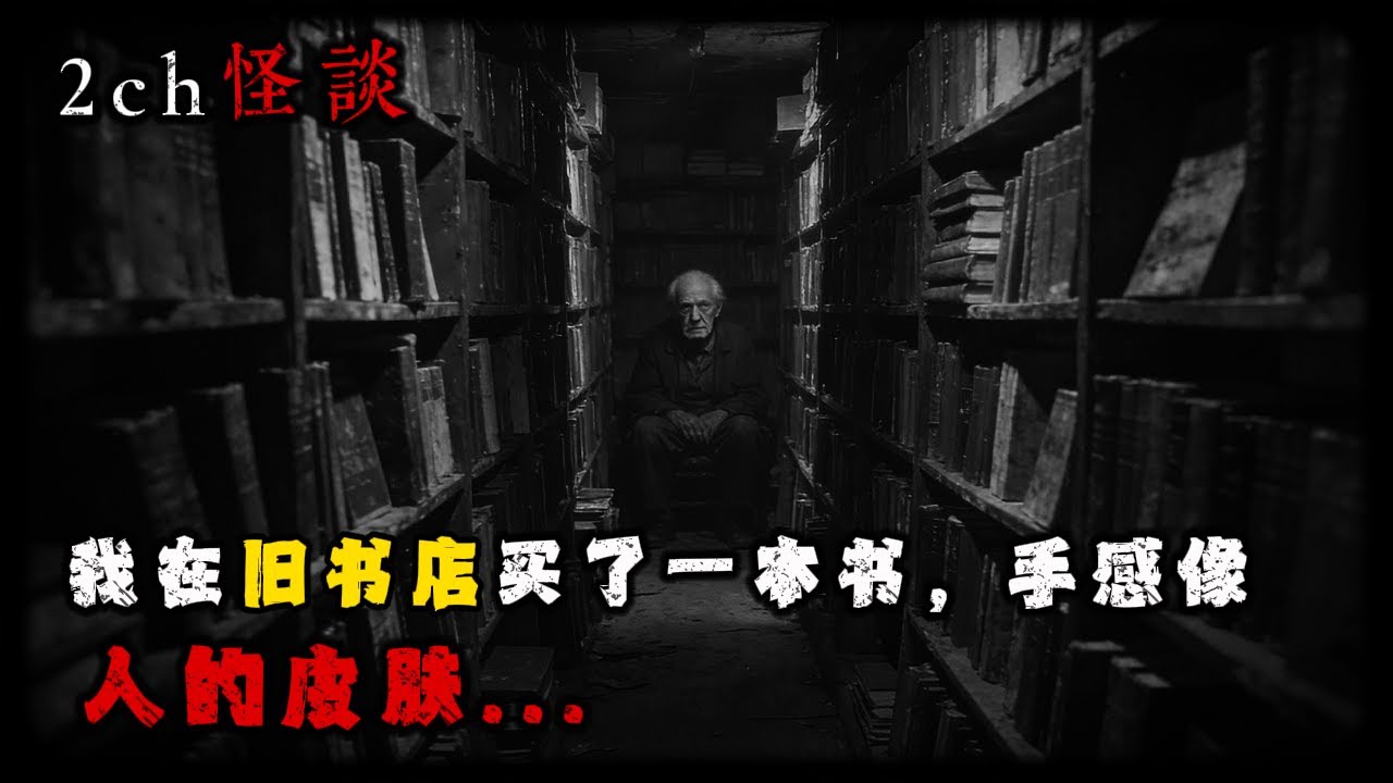 【東京怪談】撿到這本黑色封皮的書，千萬別打開！