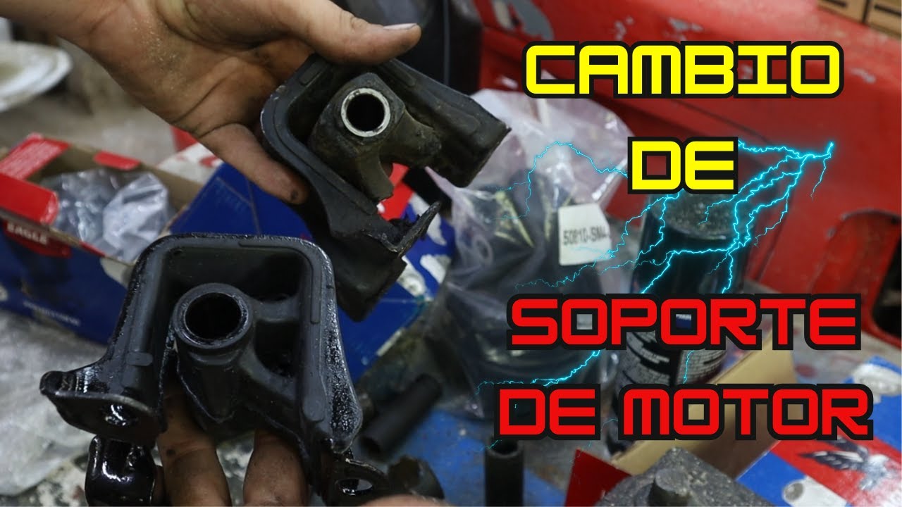 Como cambiar soportes de motor Honda Accord 1997