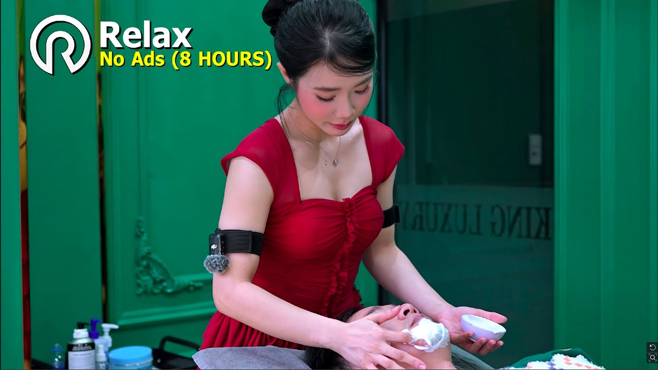 [8H 4K] Sleep ASMR 💈 Vietnam Barbershop Massage | 広告なし・睡眠用 (No Mid-roll Ads)
