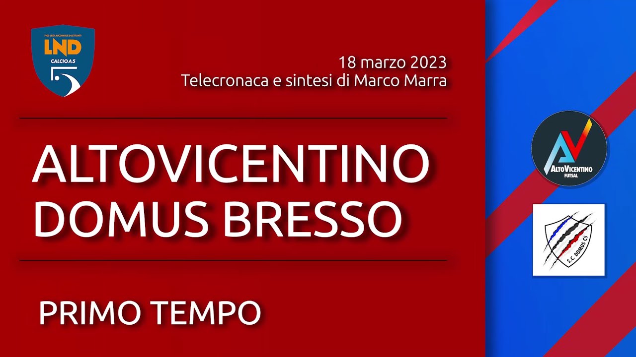 ALTOVICENTINO 🆚 DOMUS BRESSO 6-3 - Match Highlights 2022/23