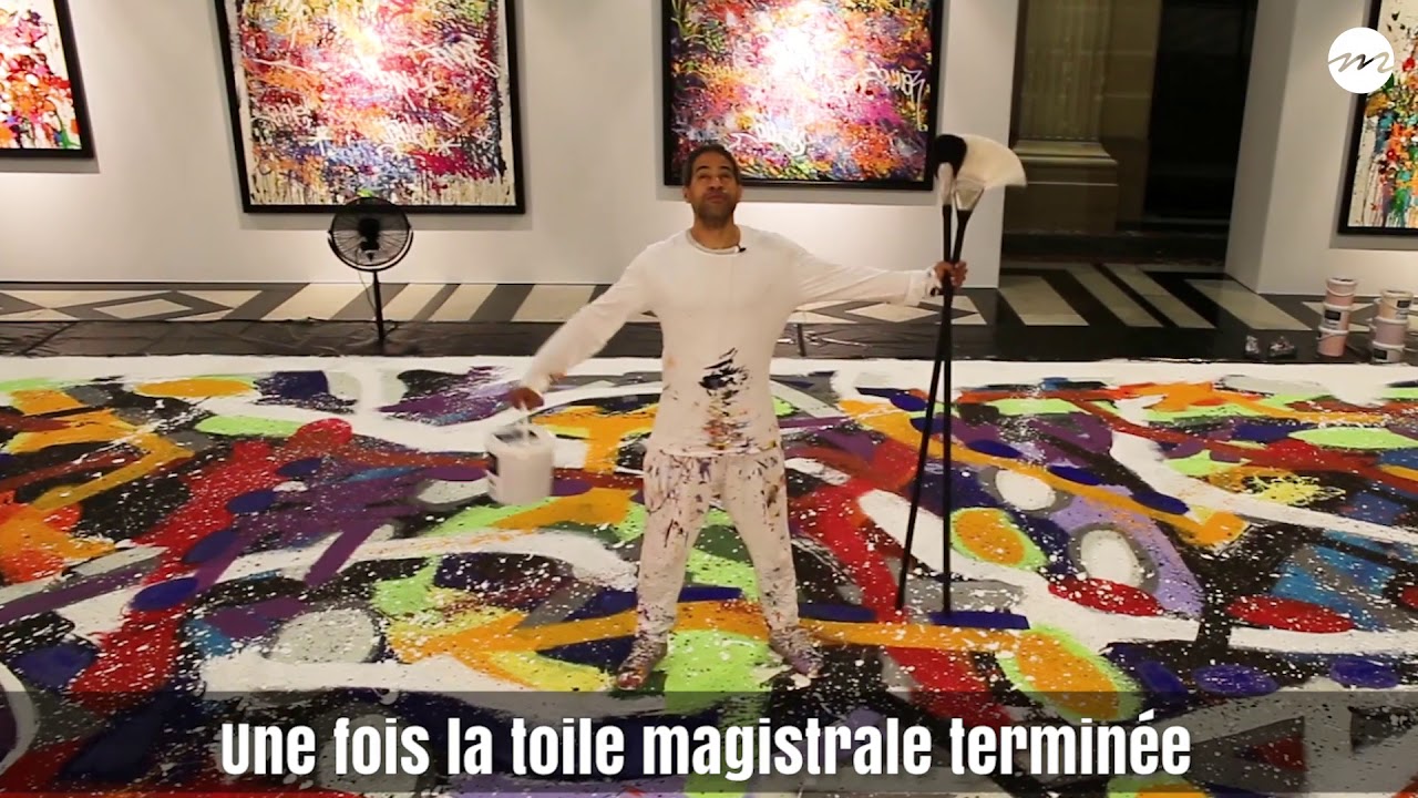 JonOne et ses œuvres gigantesques à Marseille