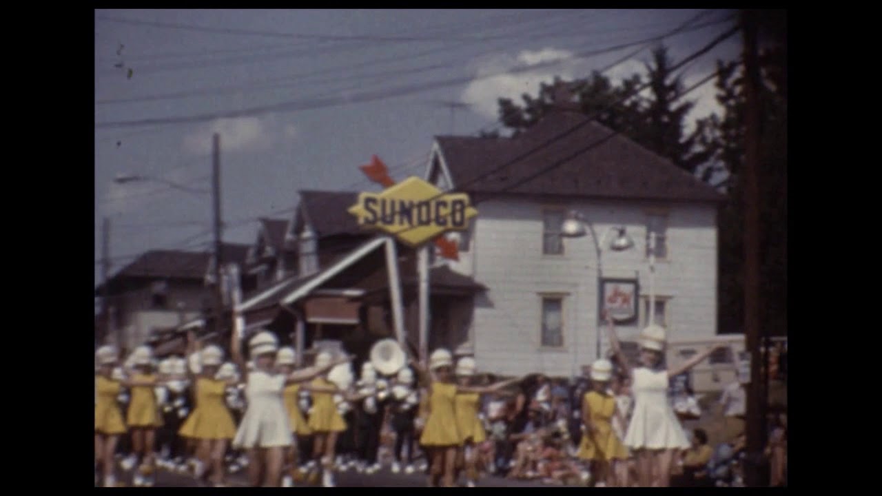 Hellertown, PA 1972 Centennial Parade - Central Catholic(Allentown) Marching Band