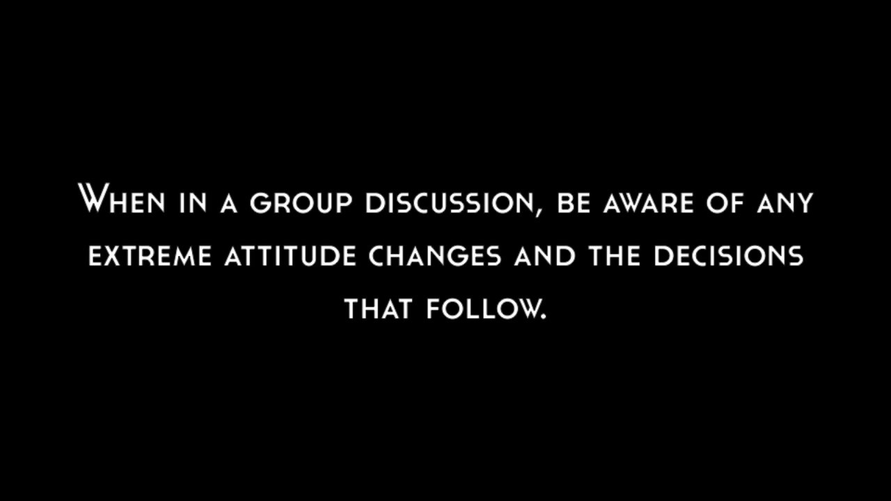 Group Polarization