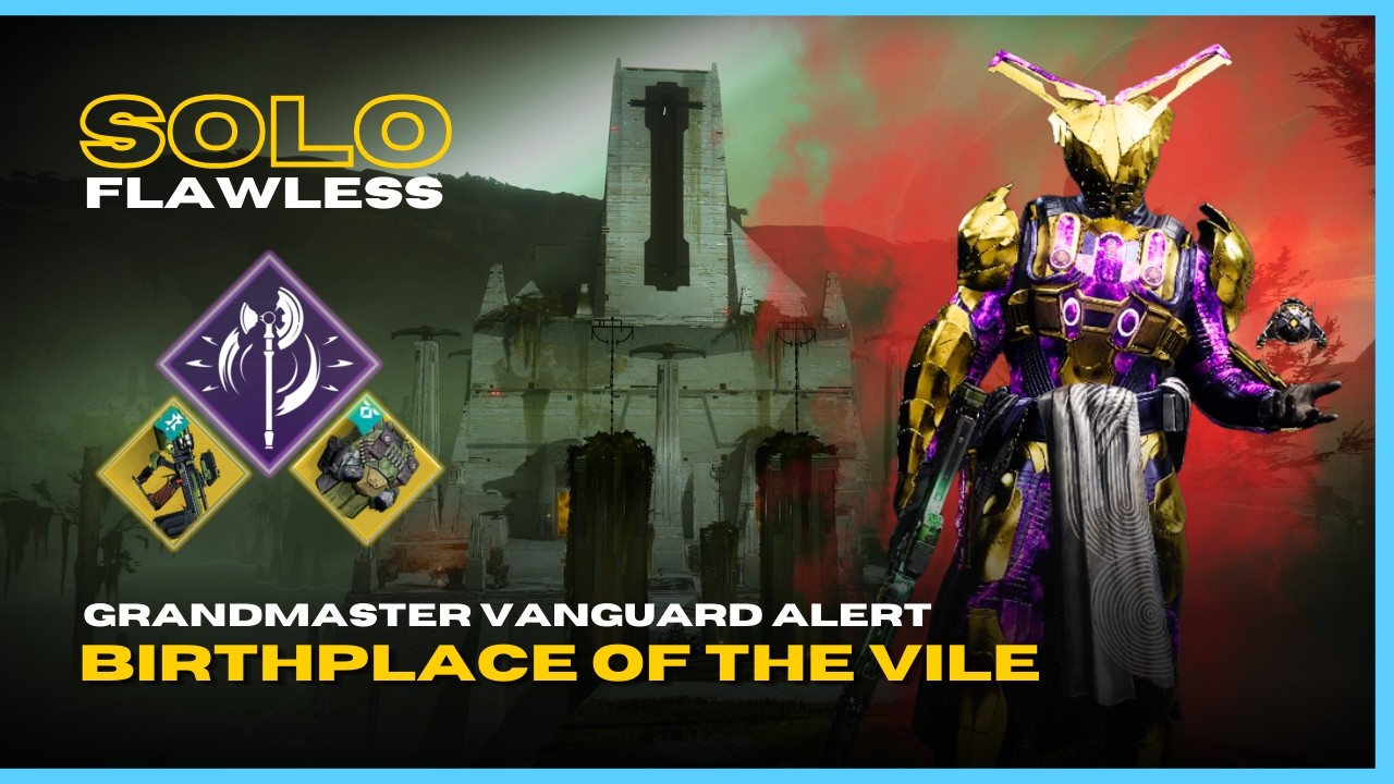 Armamentarium Grenadier Void Titan - Solo GM Vanguard Alert 