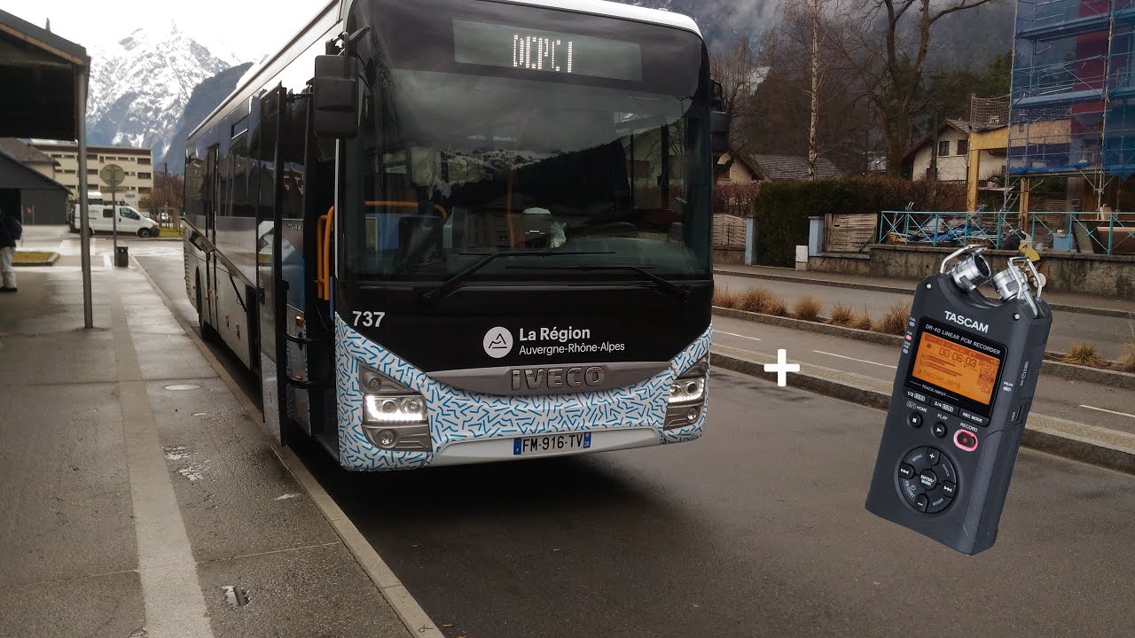 [ChrisBus 100% PureSound] Au volant d’un Iveco Crossway Tector 7 sur l’Enversin