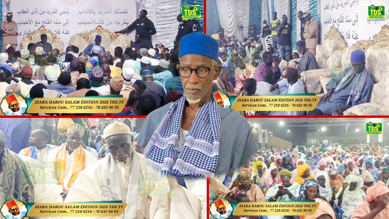 🔴 Waxtanou Baye Habibou Ndao Ziara Darou Salam Édition 2026 Avec #TDSTV 