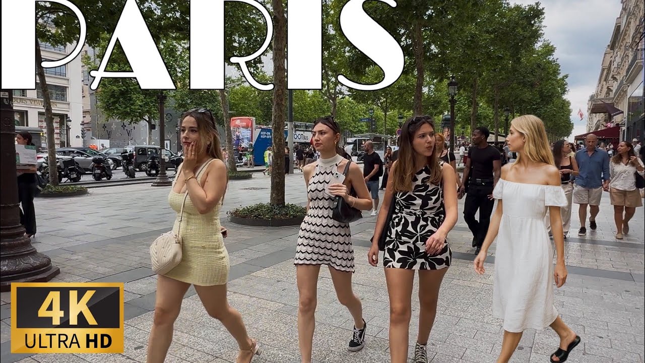 [🇫🇷Paris France 4K 120FPS Walking Tour] Paris Walk  28/JUNE/2025
