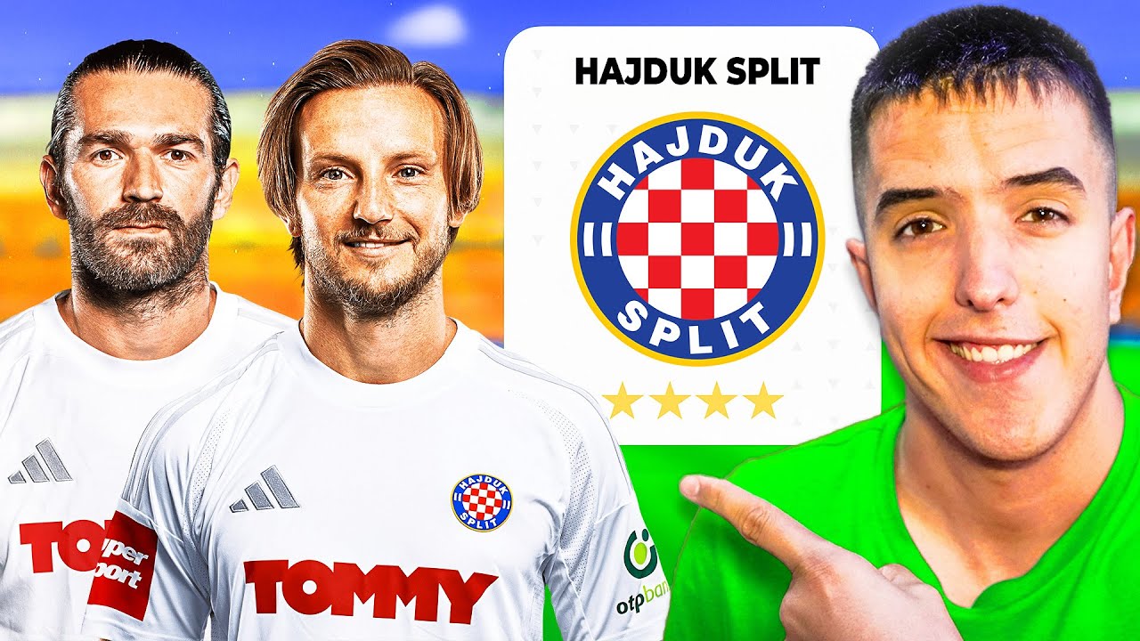VELIKI HAJDUK SPLIT REBUILDING! OD BLATA DO ZLATA FC25