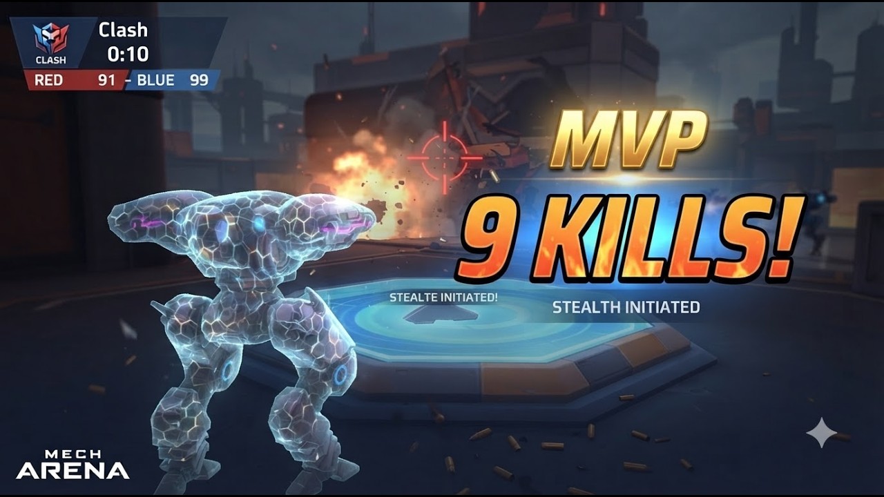 Cheetah Mech is a 5v5 Deathmatch MENACE! 🐆💀 #MechArena