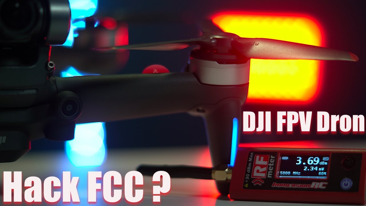 DJI FPV Drone FCC HACK ? 🧐  Es posible ? 🧐  FAKE ?