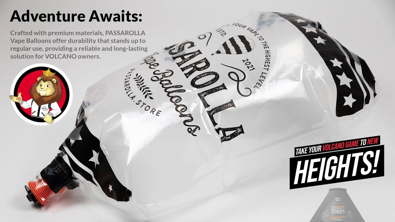 Best VOLCANO Bag Replacement? Try PASSAROLLA Vape Balloons