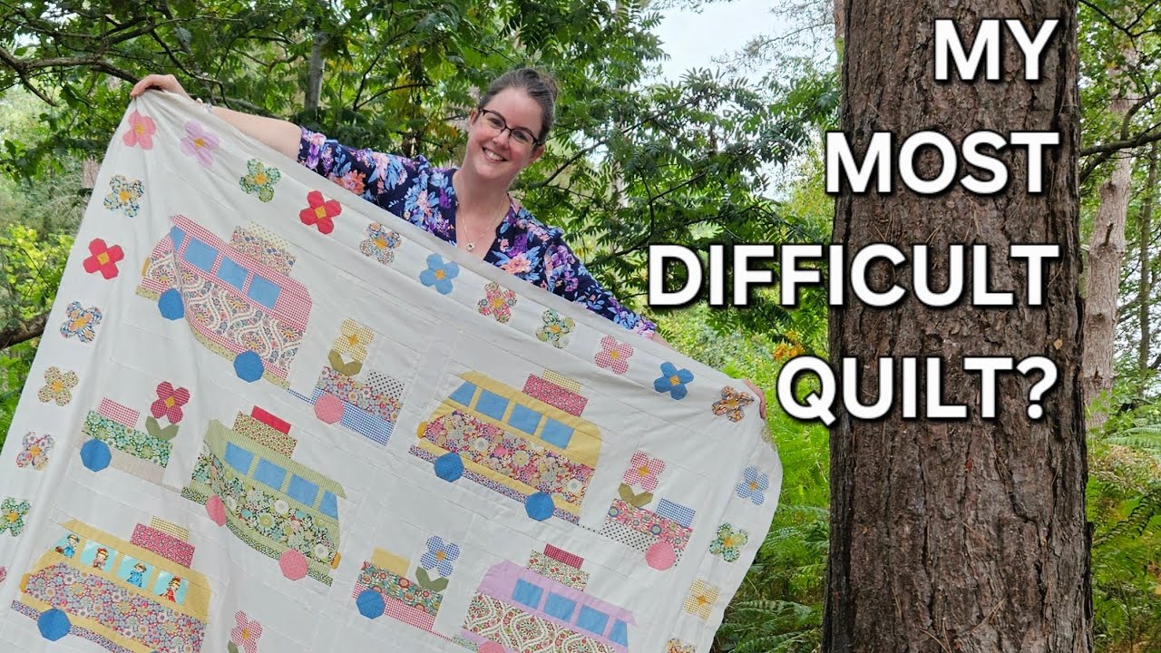 TILDA CAMPERVAN QUILT | Quilting Vlog