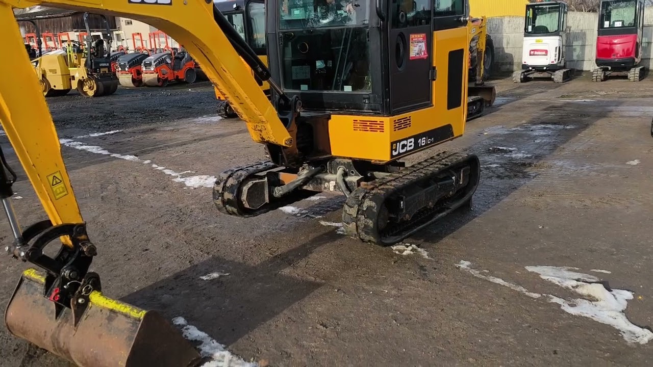 Mini koparka JCB 16 C -1 , 2021 rok