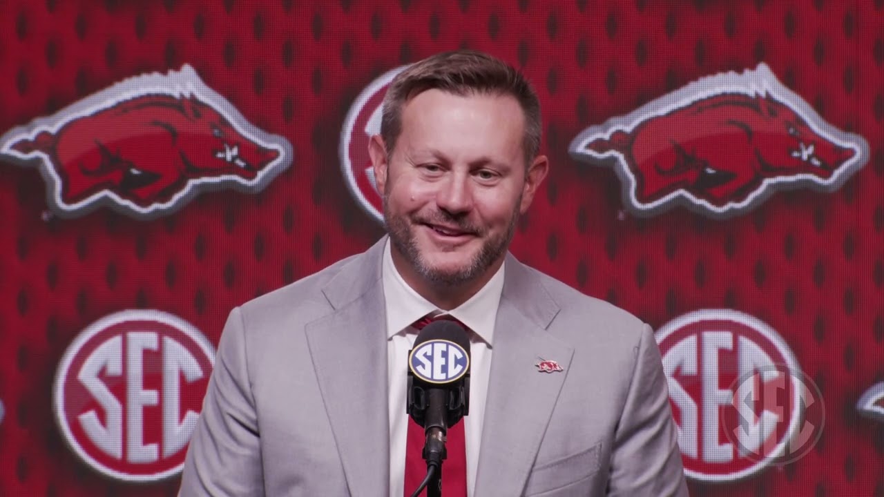 Ryan Silverfield press conference: Arkansas coach speaks at SEC Media Days