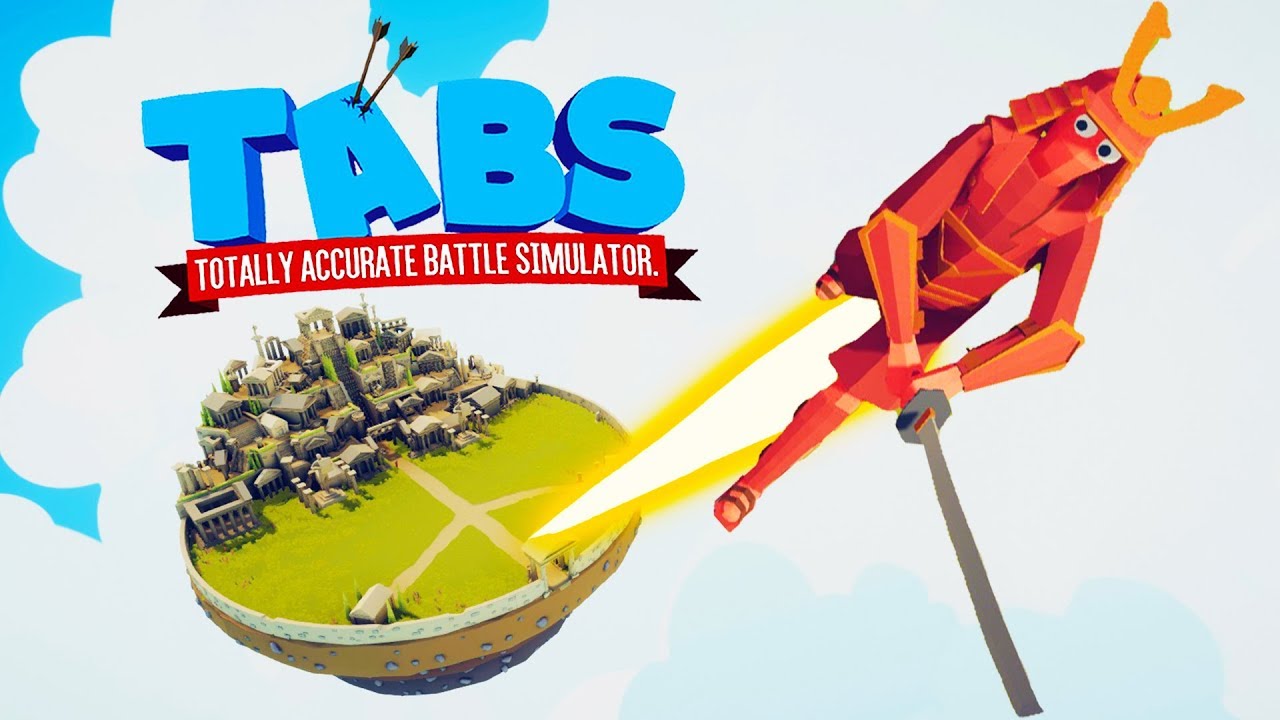 Запуск секретных гигантов на орбиту в Totally Accurate Battle Simulator (TABS)