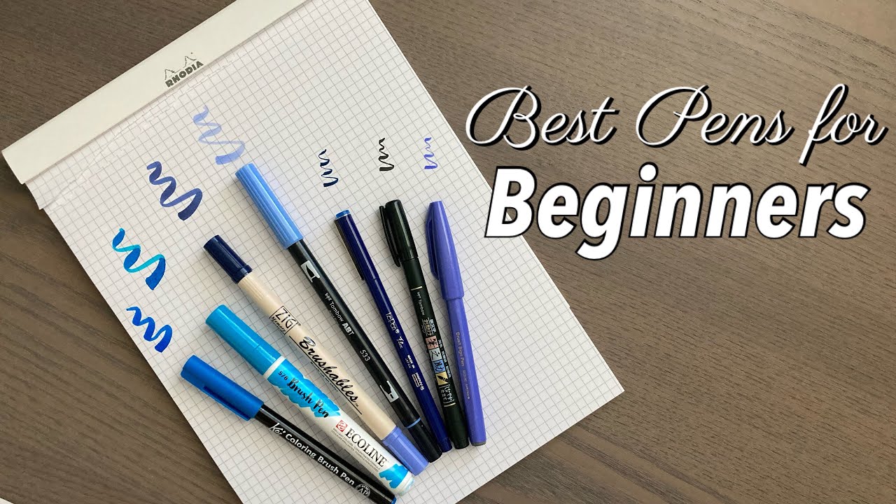 Best Brush Pens for Beginners (NEW FOR 2025!)