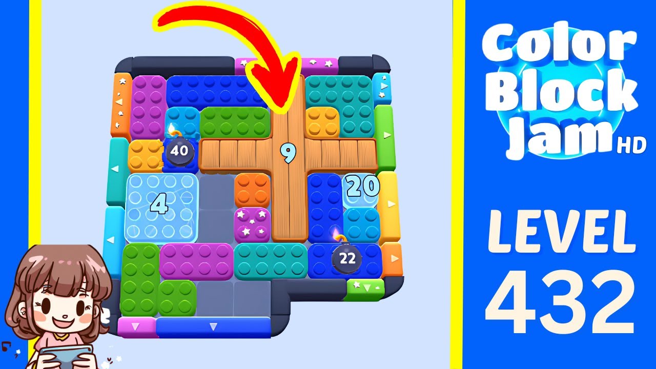 Color Block Jam Level 432 Solution Walkthrough