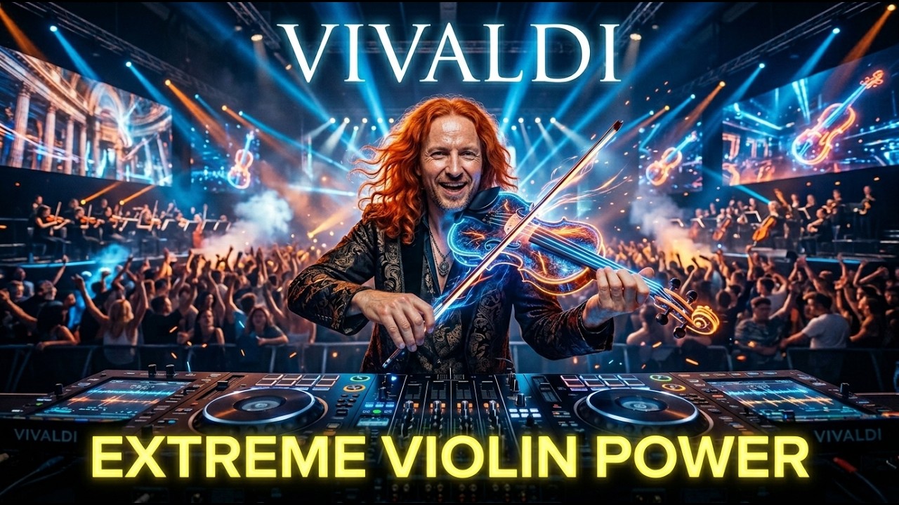 Vivaldi x Melodic Techno | Extreme Violin Power | Focus & Drive Mix
