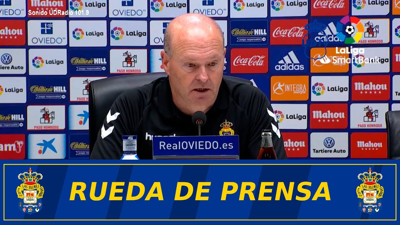 Rueda de prensa de Pepe Mel tras el Oviedo - UD Las Palmas (2-1)