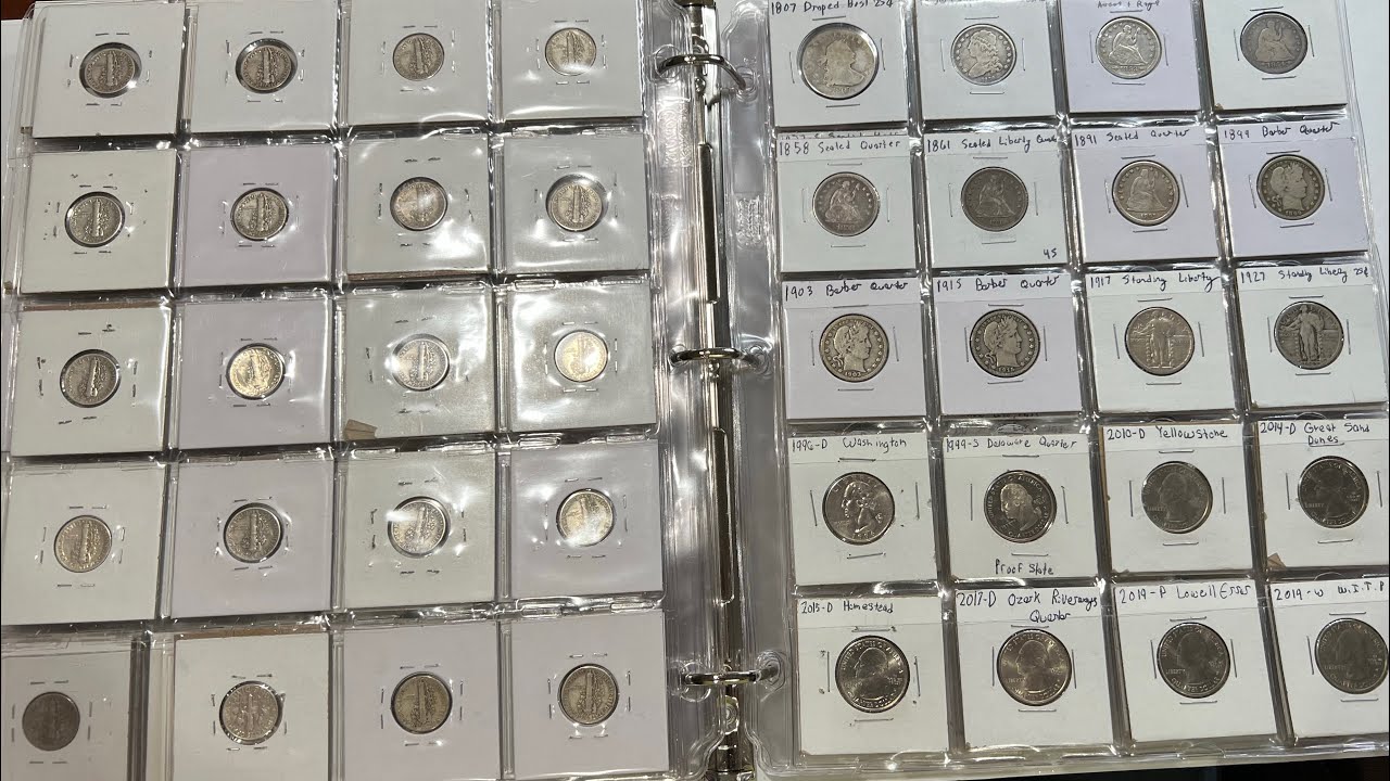 United States Coin Collection - Draped Bust Quarter and Trade Dollar! - Personal Collection pt. 2