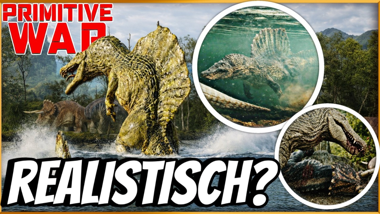Spinosaurus: War er WIRKLICH ein Wasser-Monster? (Primitive War Analyse)