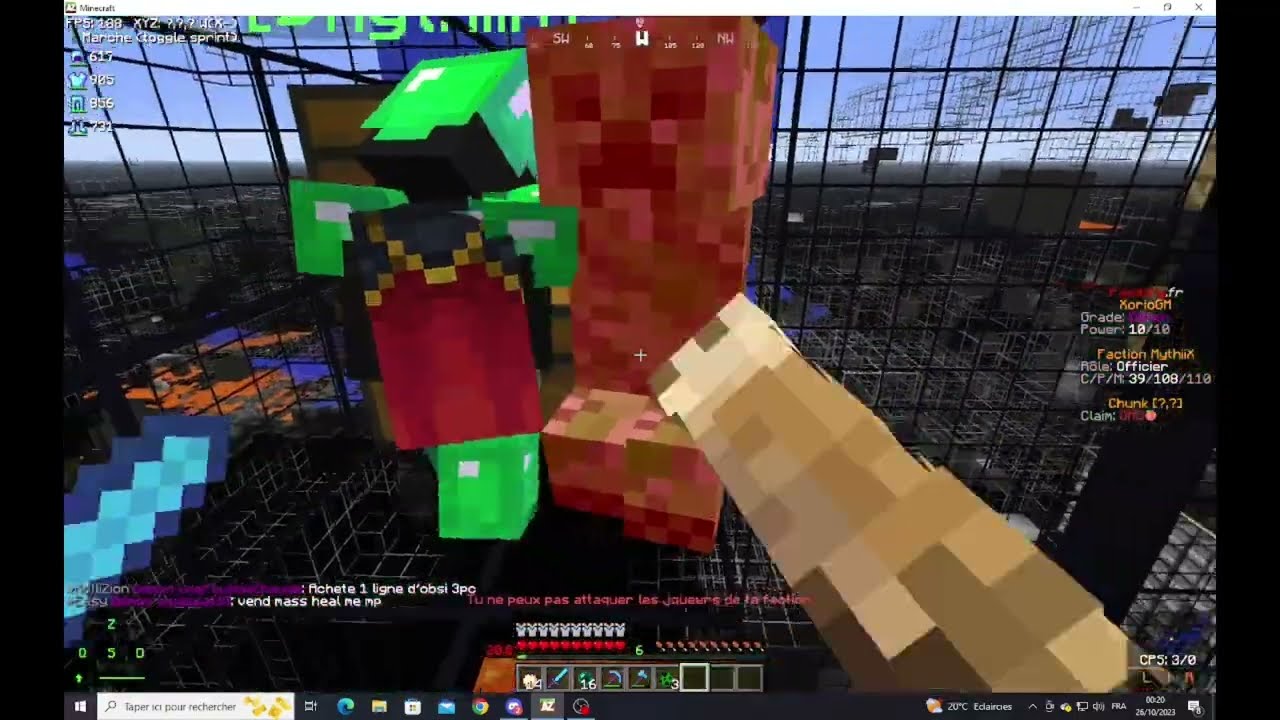 💥Pactify💥 Pillage du 32 claim 🍑OMG🍑 ( Home a OmgBen14ans )      😱DC d'obsi en nosecu😱
