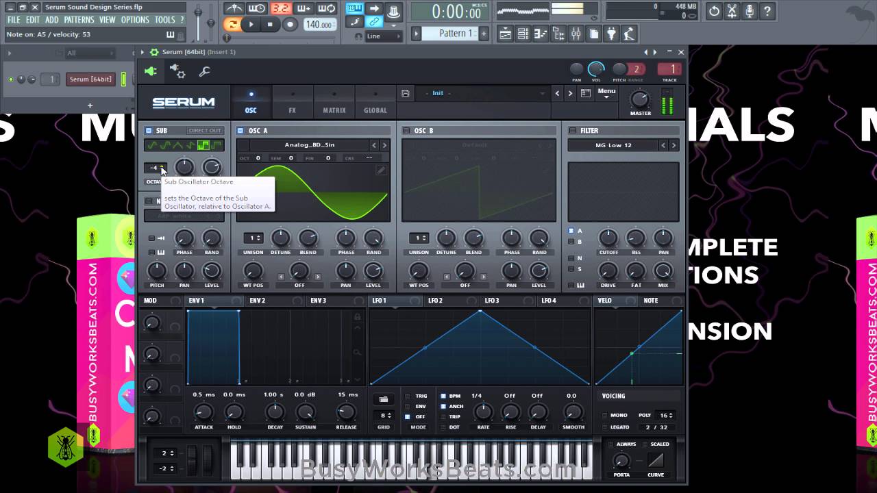 Serum Sound Design Series Part 1