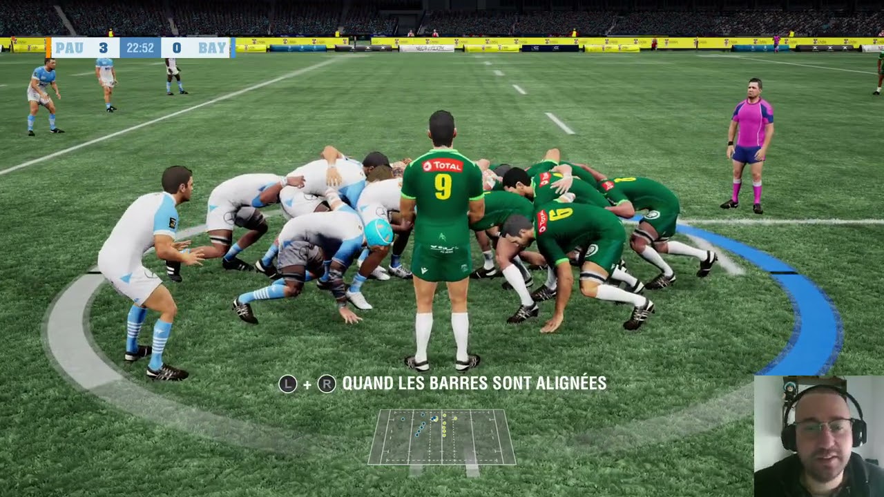 PAU - BAYONNE sur Rugby Challenge 4