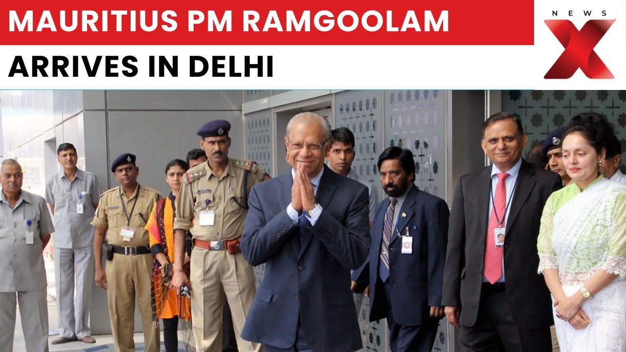 Mauritius PM Navinchandra Ramgoolam Arrives in Delhi, Pays Tribute to Gandhi | NewsX