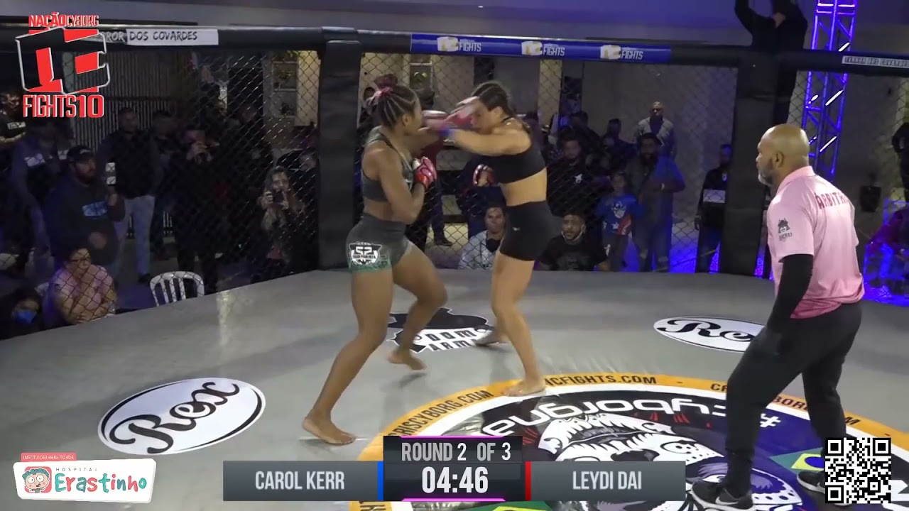 Daiana Silva x Carolina Kerr NCF 10 Nacao Cyborg Fights