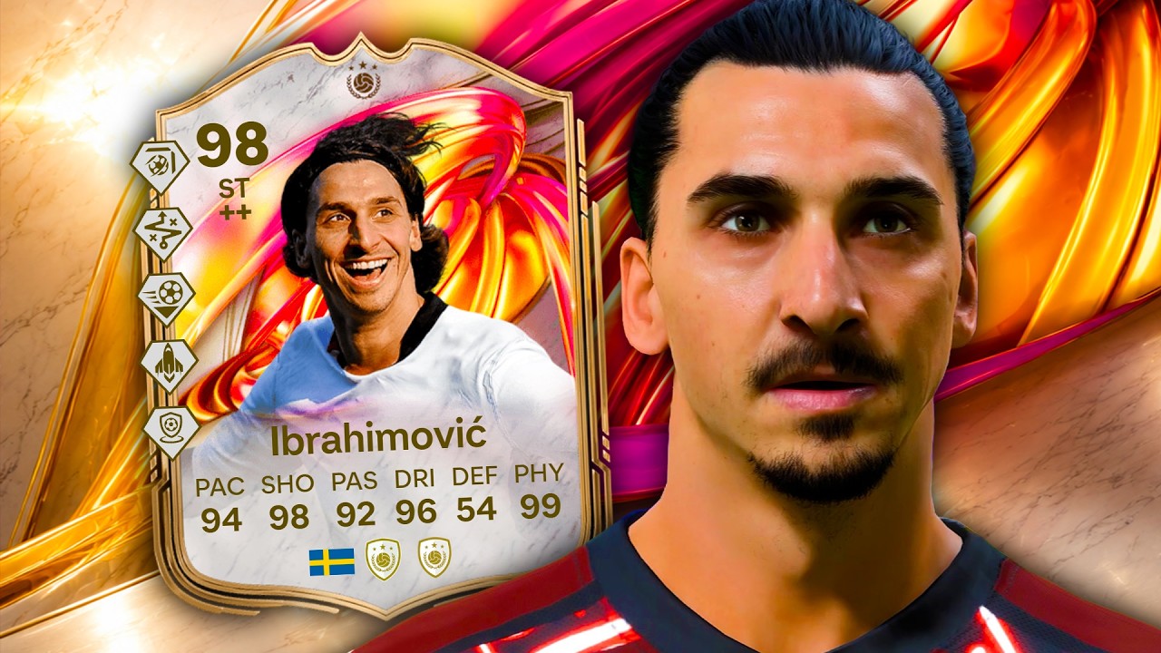 Обзор игрока 98 FUTTIES Icon Ибрагимович в FC 26