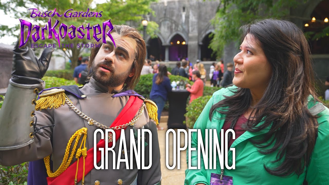 DarKoaster Media Day & Grand Opening at Busch Gardens Williamsburg