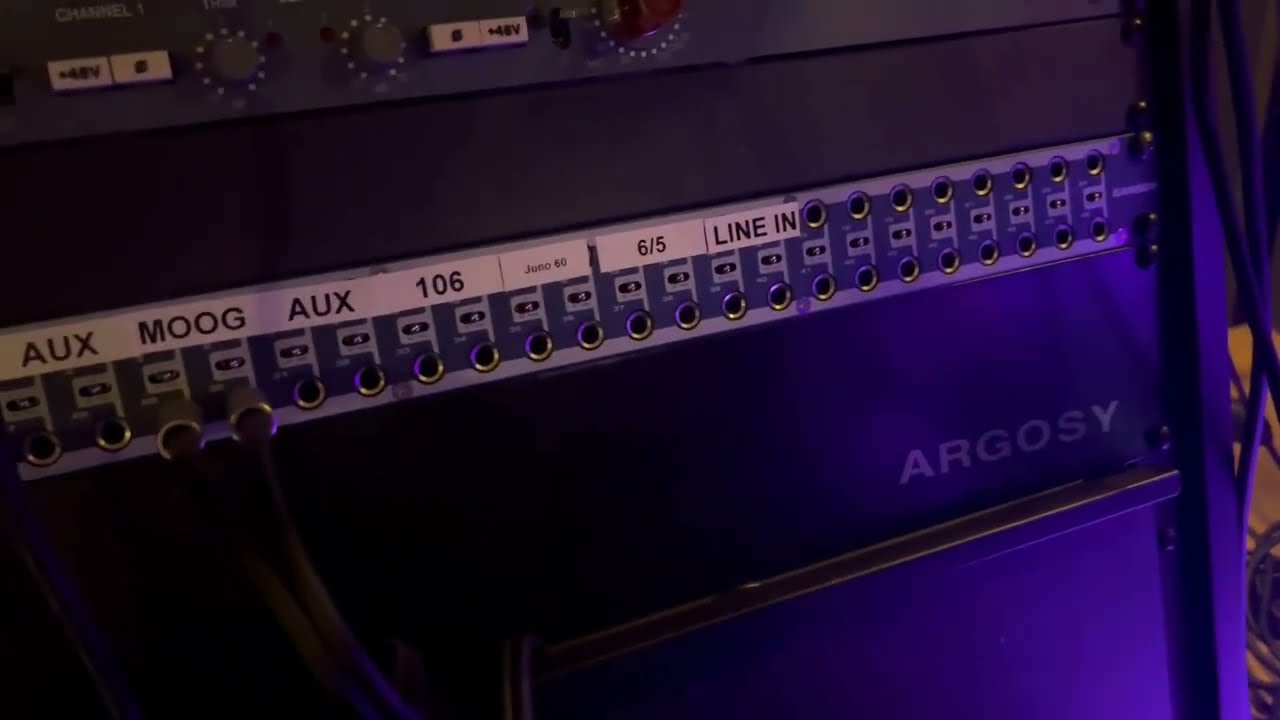 Samson S patch plus 48 Point Balanced Patchbay & Hosa CSS 830 Review, Really easy to setup if you