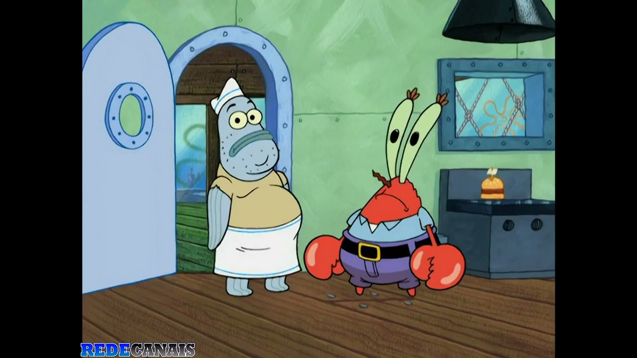 Bob esponja cal&ccedil;a quadrada : O mestre cuca - parte 4