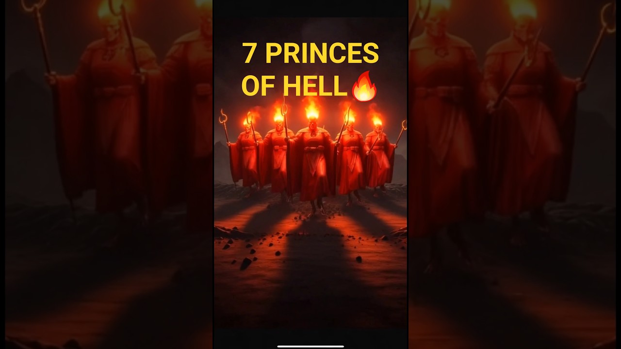 🔥 7 Princes of Hell exposed! Pride, Greed, Lust & more—Satan's dark hierarchy revealed. 🔥 