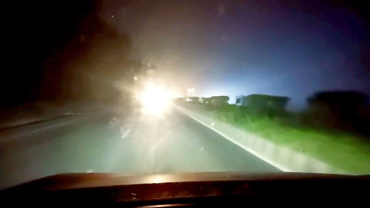   Tata Nexon Highway Drive 🔥| POV Driving | night Drive | mcbehindii | 2K | Fun Drive 
