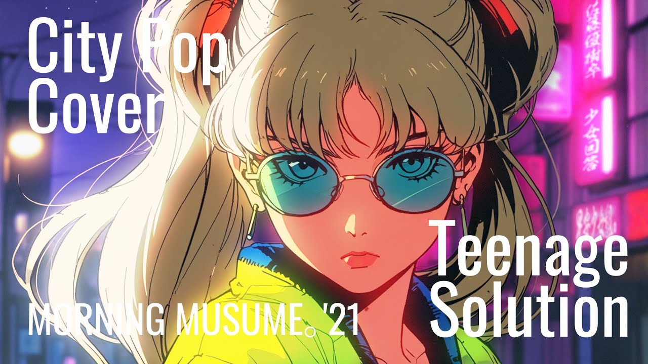 モーニング娘。'21『Teenage Solution』AI City Pop Cover  / English Ver
