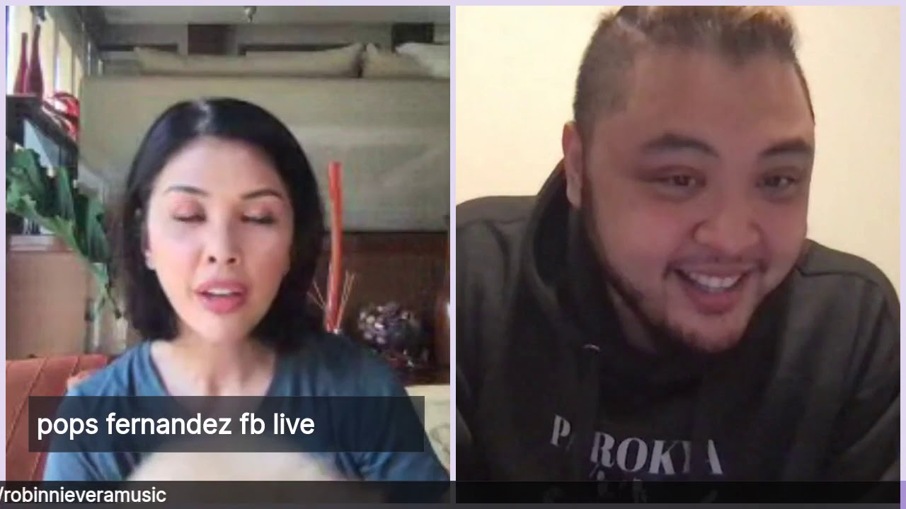Pops Fernandez FB Live with Robin Nievera