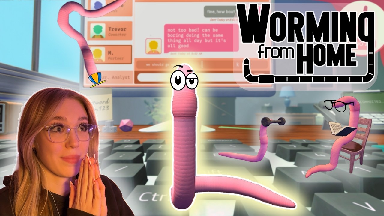 Worming from Home - Playthrough demo